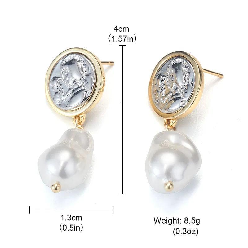 Pearl Vintage Earring - Elegant Charme