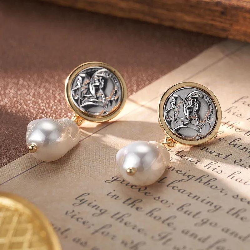 Pearl Vintage Earring - Elegant Charme
