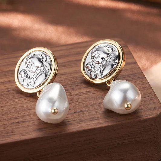 Pearl Vintage Earring - Elegant Charme