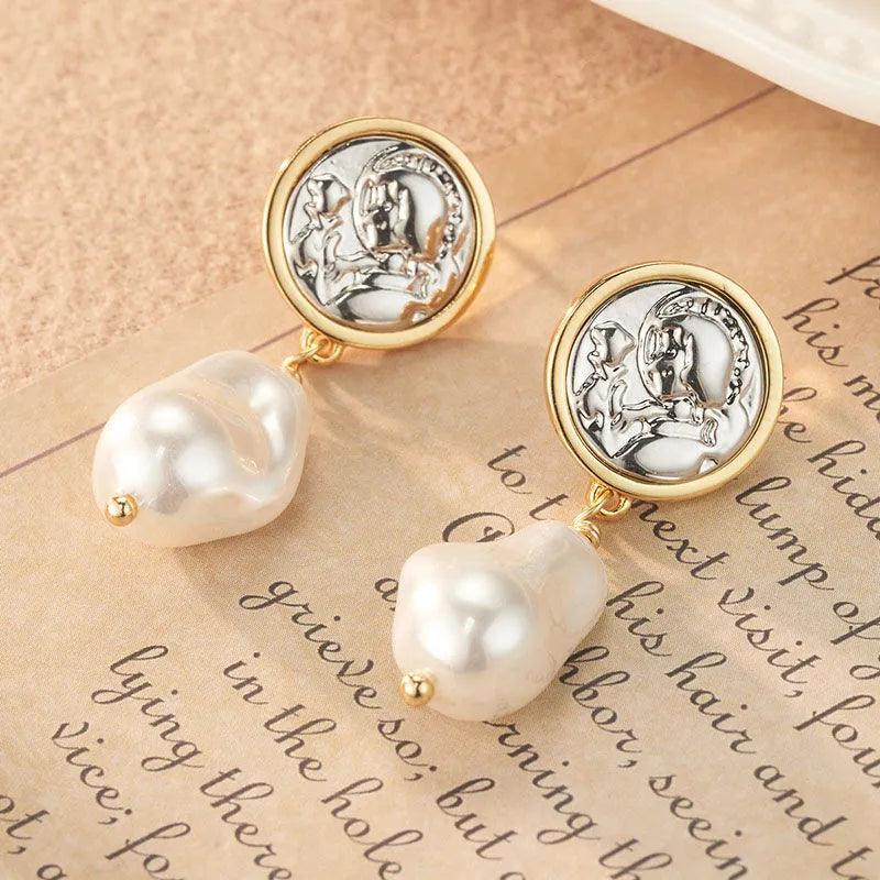 Pearl Vintage Earring - Elegant Charme