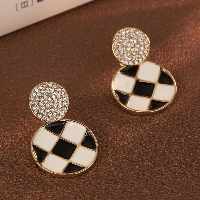 Alloy Plated 14k Gold Earrings - Elegant Charme