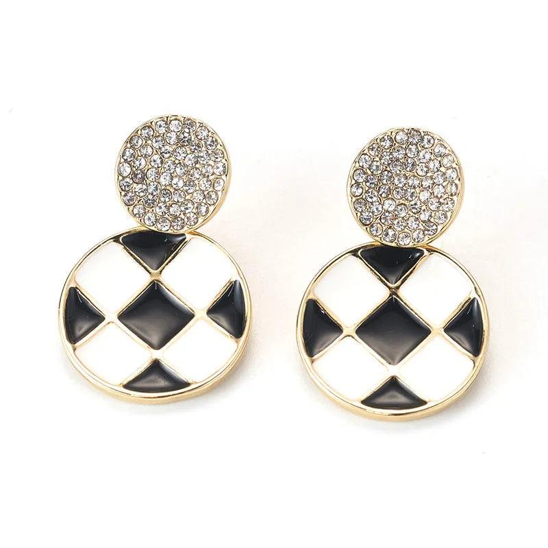 Alloy Plated 14k Gold Earrings - Elegant Charme