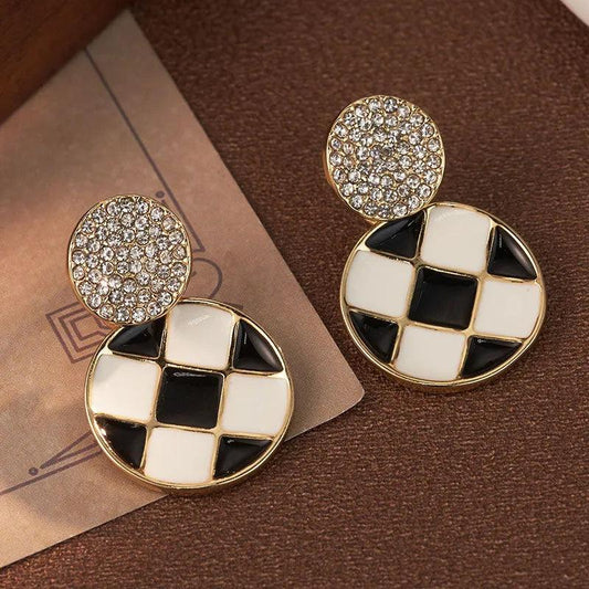 Alloy Plated 14k Gold Earrings - Elegant Charme
