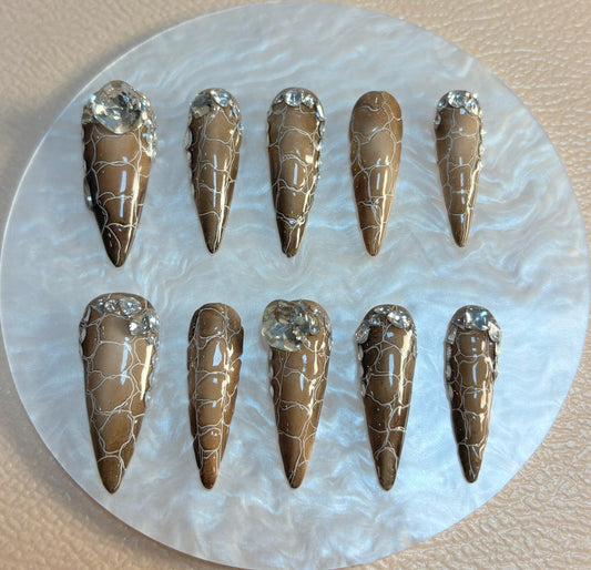 Glamourous Python Nail - Elegant Charme