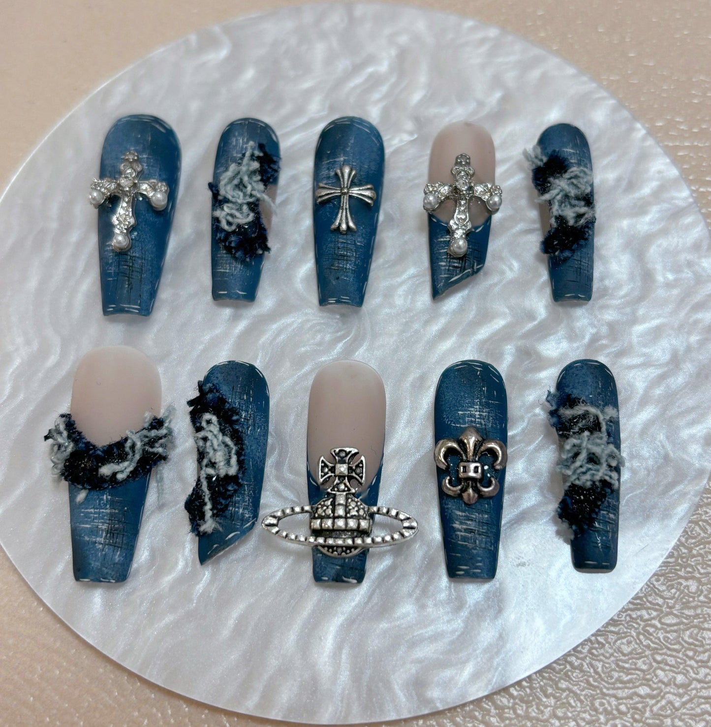 Denim Frost Nail - Elegant Charme
