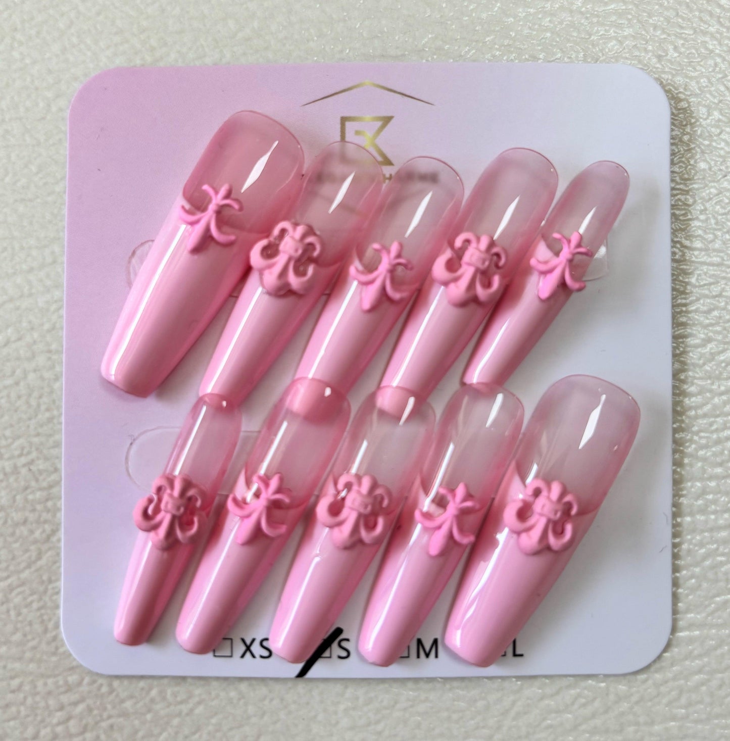Barbie Pink - Handcrafted Press On Nails