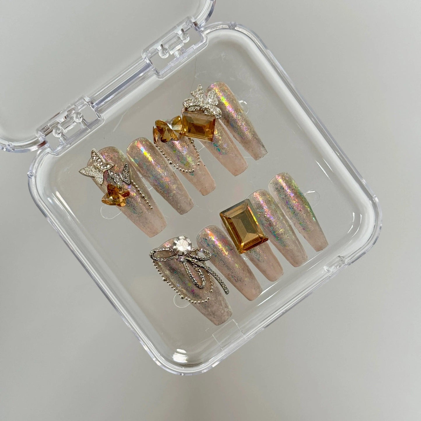 Golden Elegance Nail - Elegant Charme