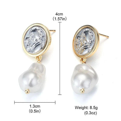 Pearl Vintage Earring - Elegant Charme