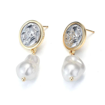 Pearl Vintage Earring - Elegant Charme