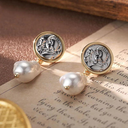 Pearl Vintage Earring - Elegant Charme