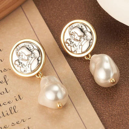 Pearl Vintage Earring - Elegant Charme