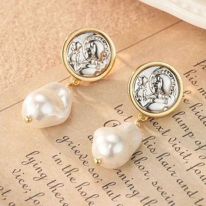 Pearl Vintage Earring - Elegant Charme