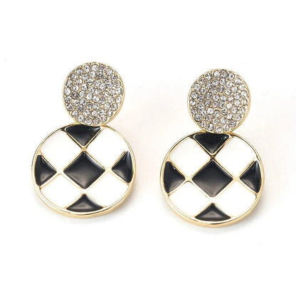 Alloy Plated 14k Gold Earrings - Elegant Charme
