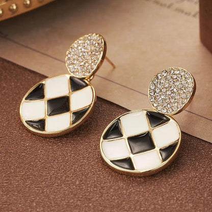 Alloy Plated 14k Gold Earrings - Elegant Charme