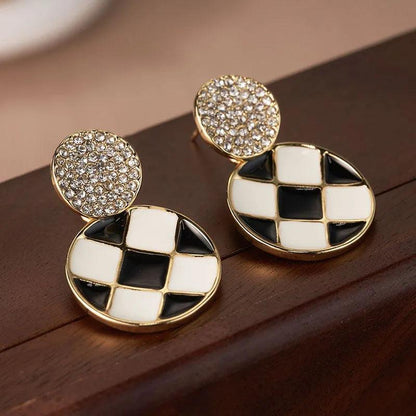 Alloy Plated 14k Gold Earrings - Elegant Charme