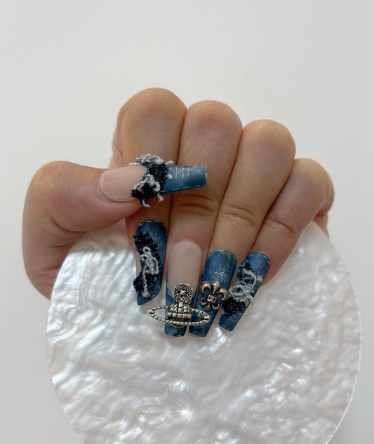Denim Frost Nail - Elegant Charme