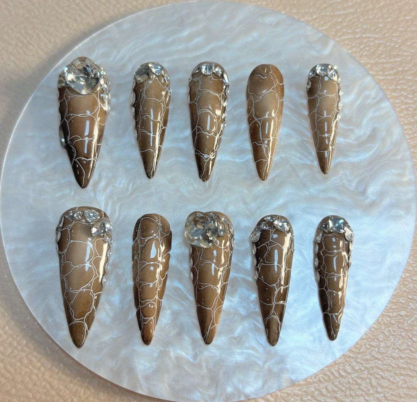 Glamourous Python Nail - Elegant Charme