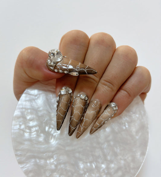 Glamourous Python Nail - Elegant Charme