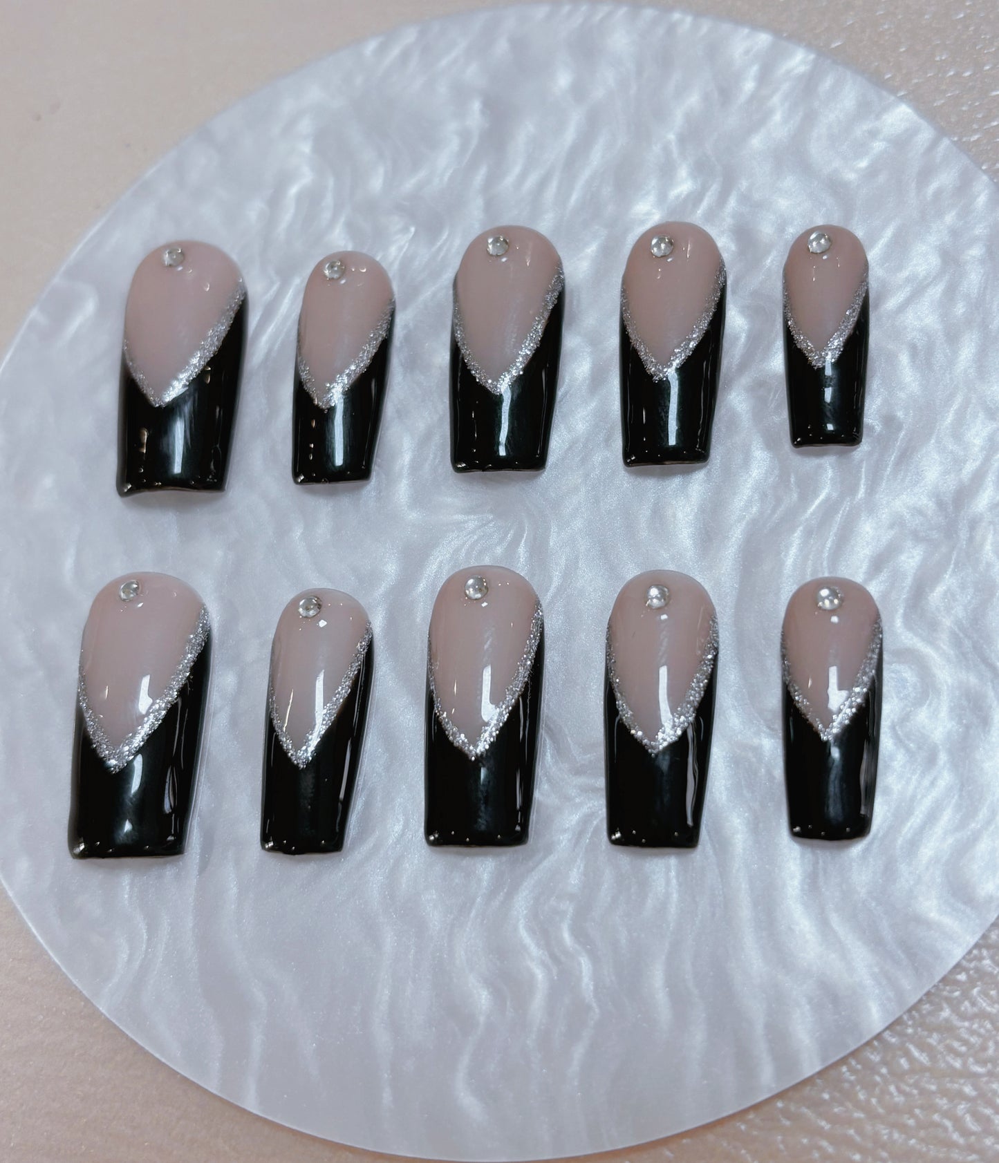 Midnight Spark Nail - Elegant Charme