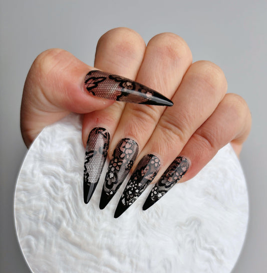 Lace Blossom Nail - Elegant Charme