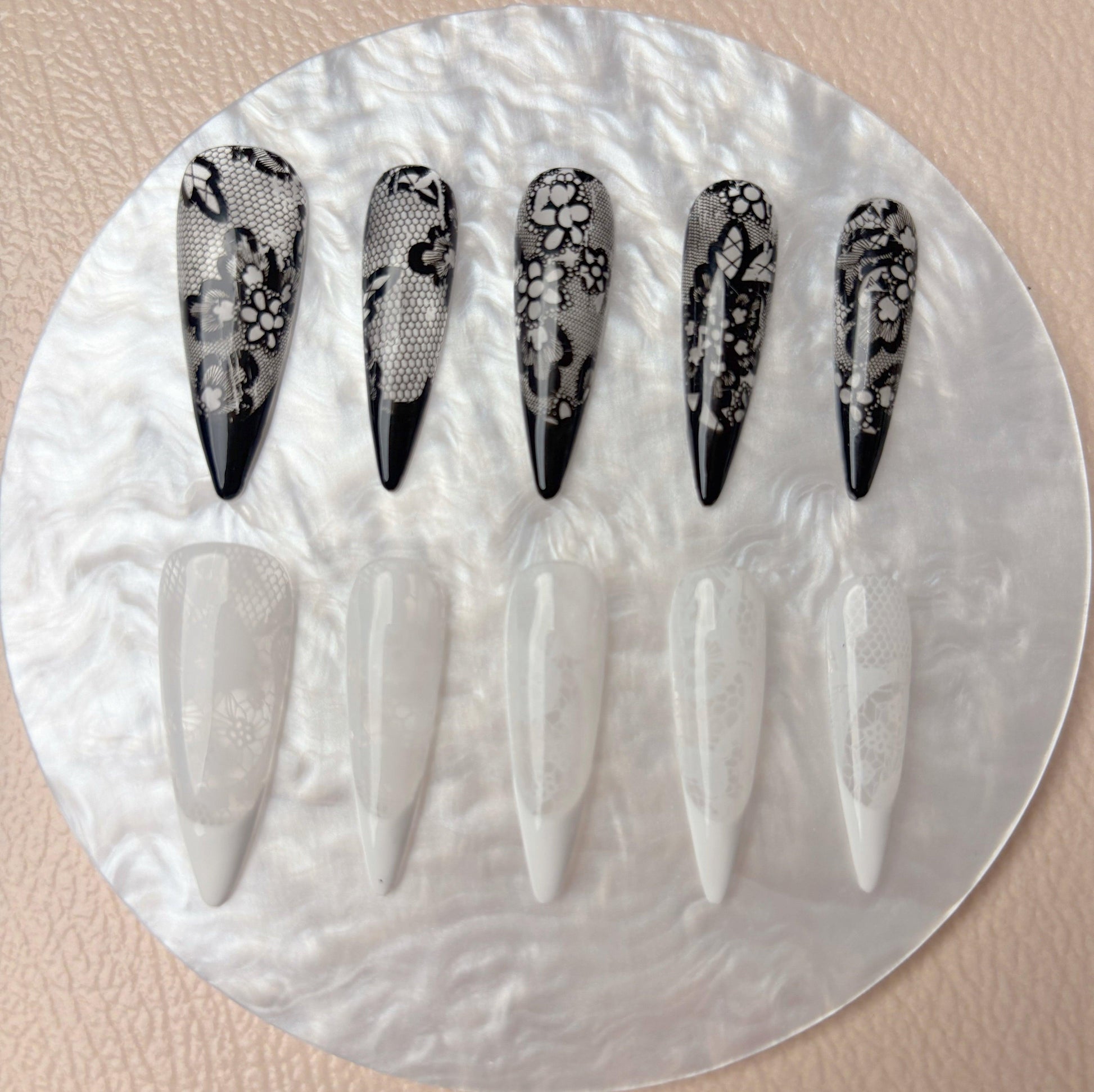 Lace Blossom Nail - Elegant Charme