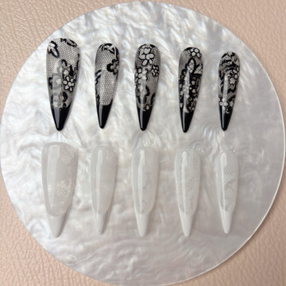 Lace Blossom Nail - Elegant Charme