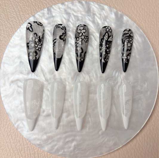 Lace Blossom Nail - Elegant Charme