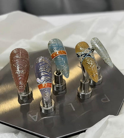 Elegant Touch - Chinese Style - Customizable Handcrafted Press On Nails