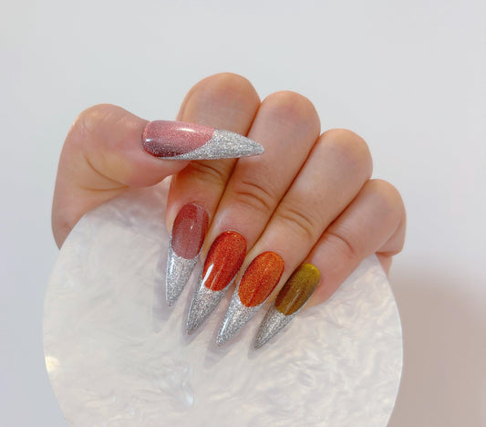 Sparkling Rainbow Vivid Nail - Elegant Charme