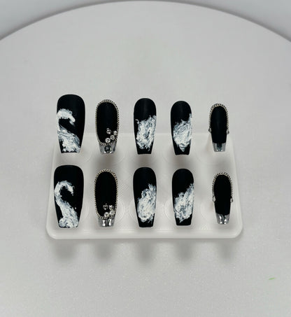 Midnight Wave Nail - Elegant Charme