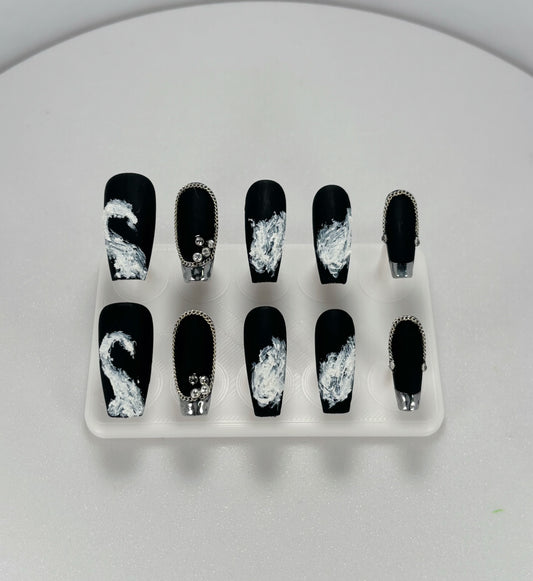 Midnight Wave Nail - Elegant Charme