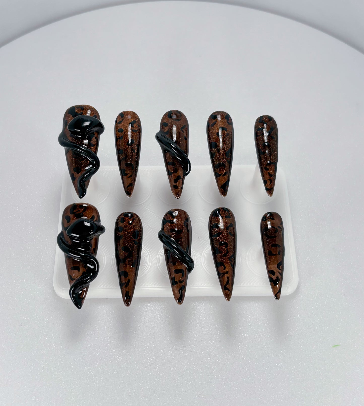 Leopard Twilight Nail