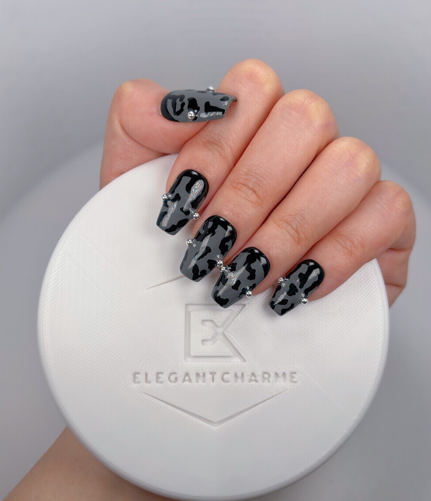 Leopard Shadow Nail - Elegant Charme