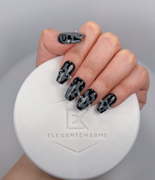 Leopard Shadow Nail - Elegant Charme