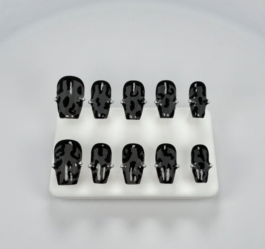 Leopard Shadow Nail - Elegant Charme