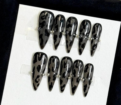 Leopard Shadow Nail - Elegant Charme