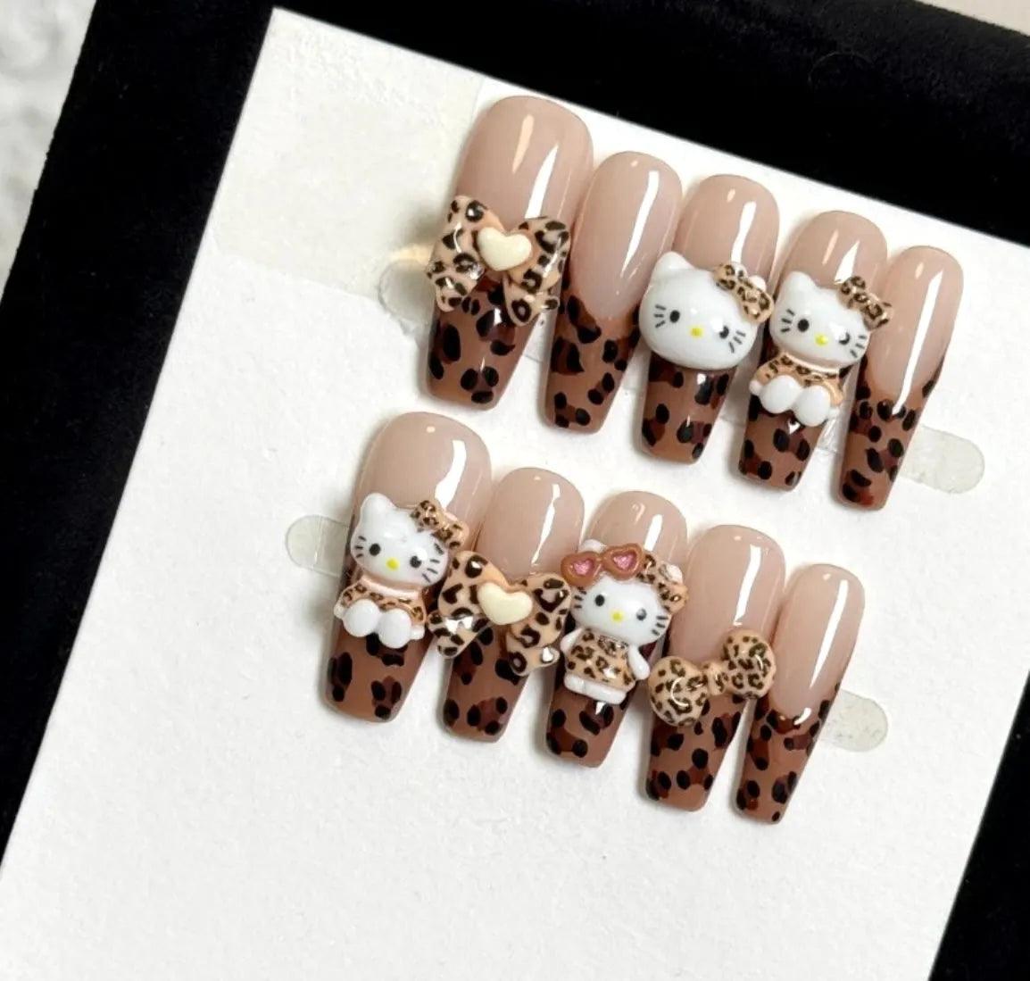 Leopard Kitty Nail - Elegant Charme
